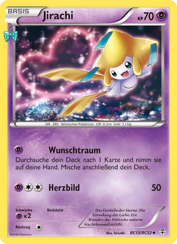 Jirachi #13 — Generationen (Reverse Holo)
