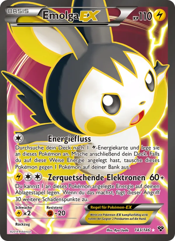 Emolga EX #143