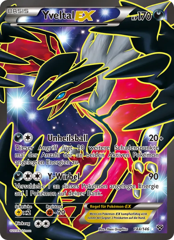 Yveltal EX #144