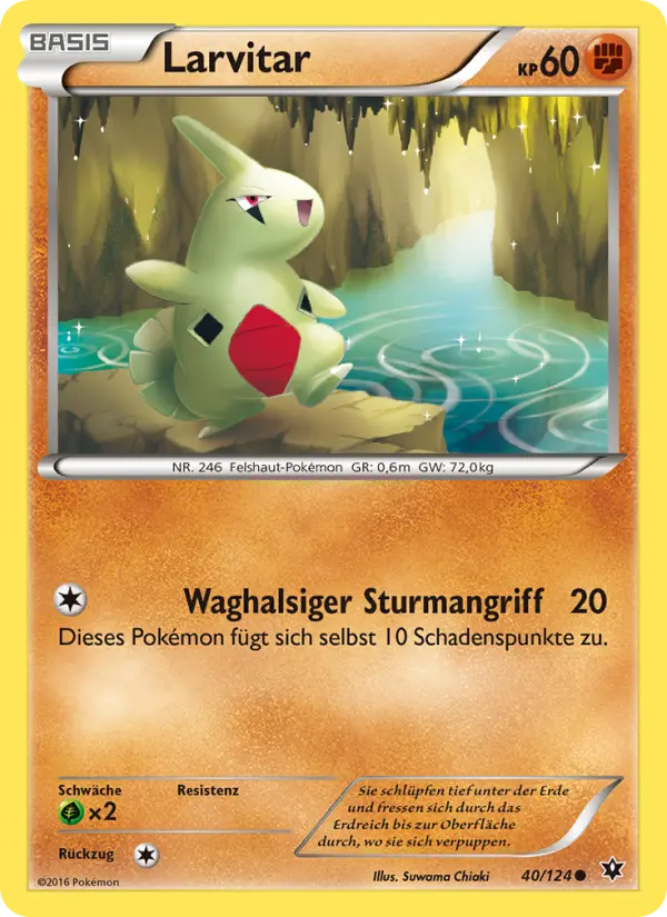 Larvitar #40
