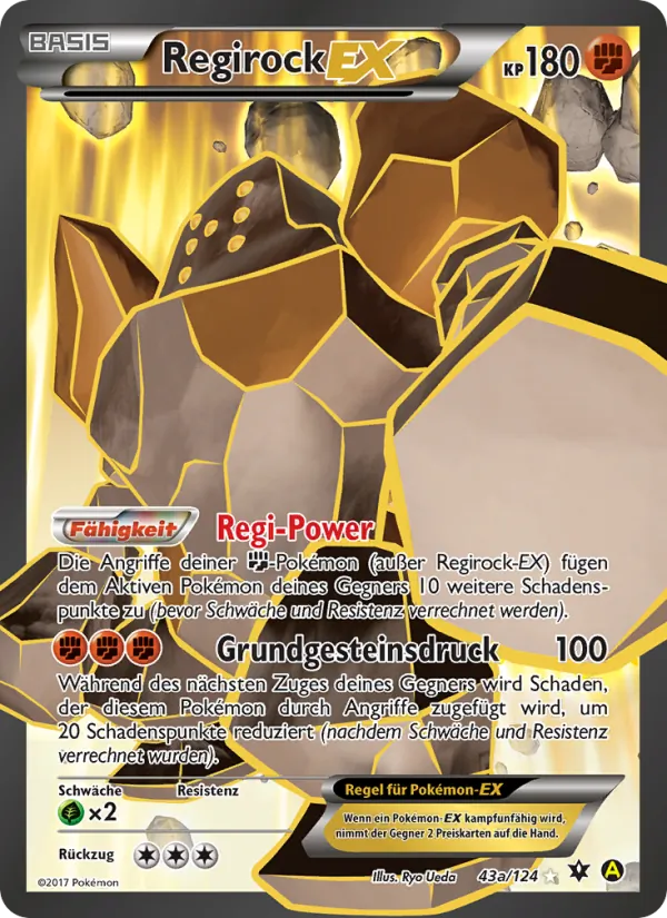 Regirock EX #43