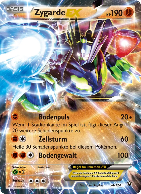 Zygarde EX #54