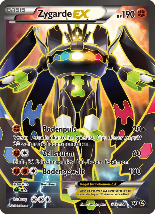 Zygarde EX #54 — Schicksalsschmiede
