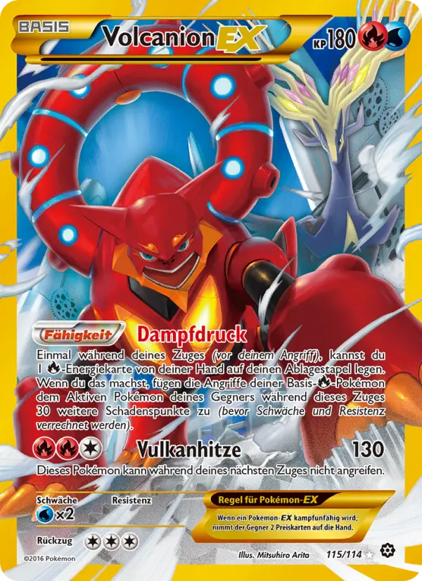 Volcanion ex #115