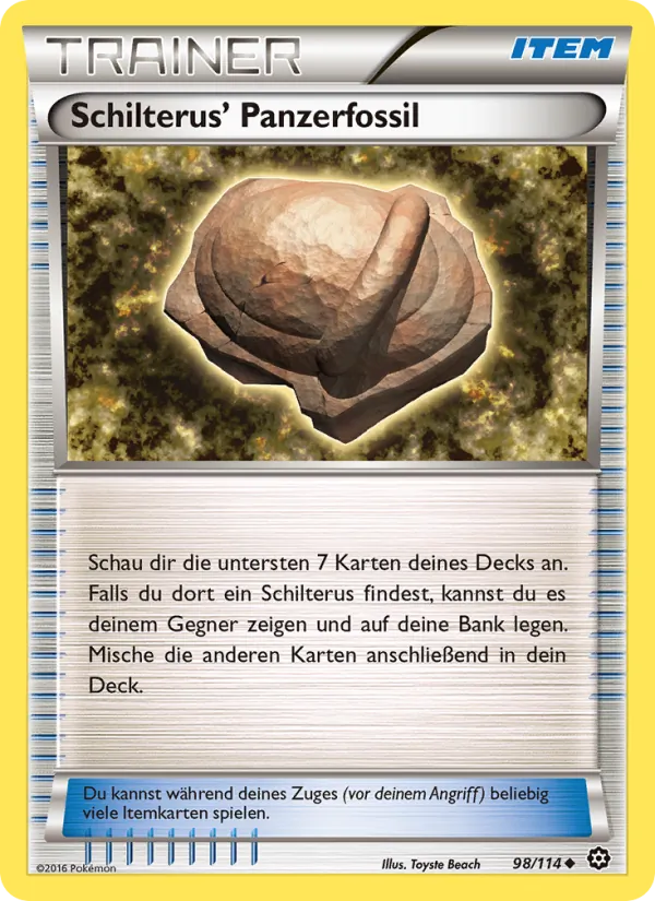 Schilterus' Panzerfossil #98