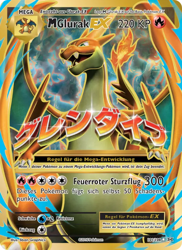 M-Glurak EX #101