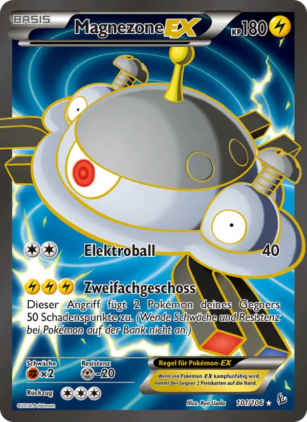 Magnezone EX #101 — Flammenmeer