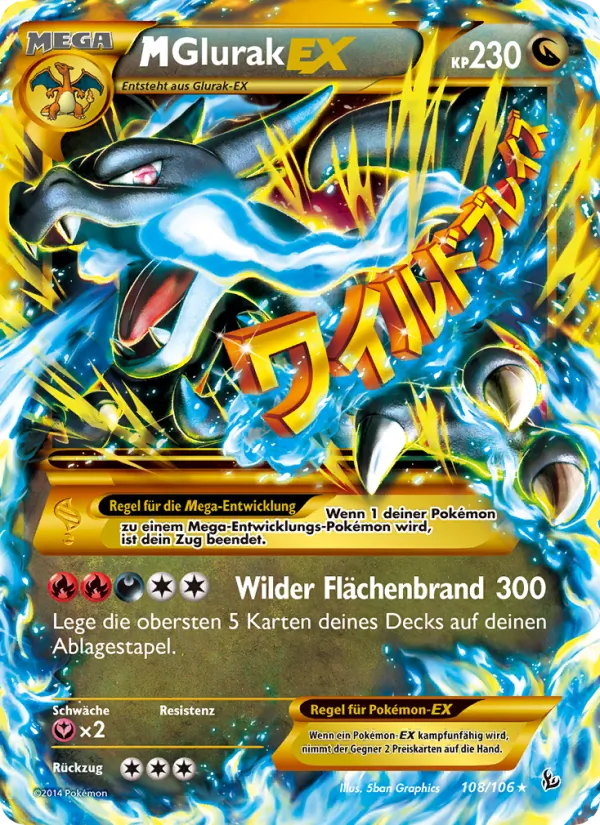 M-Glurak EX #108