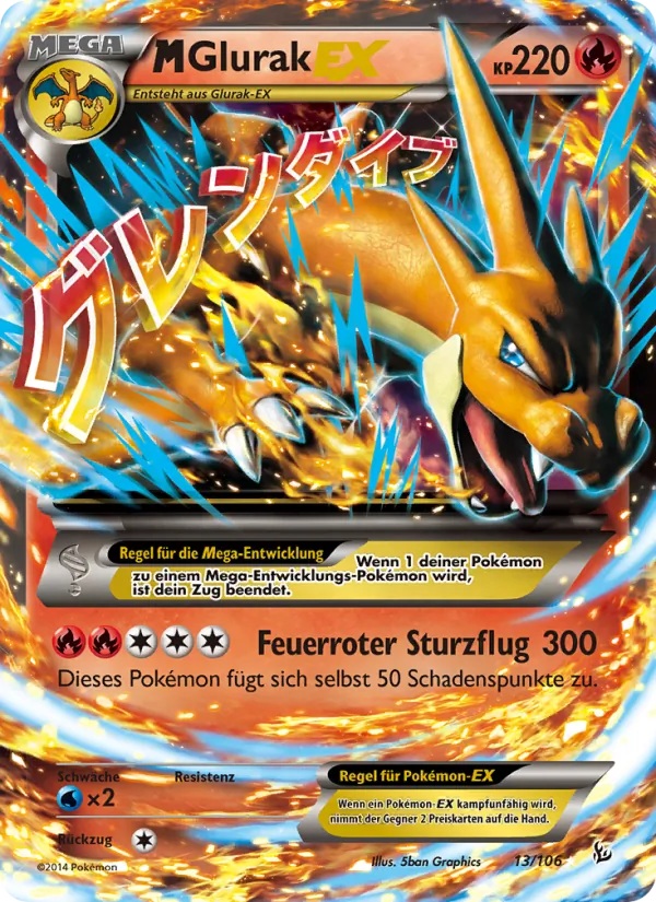 M-Glurak EX #13