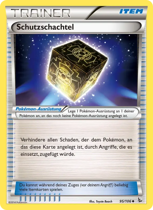 Schutzschachtel #95 — Flammenmeer (Reverse Holo)