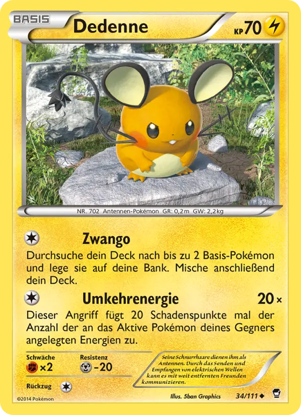Dedenne #34
