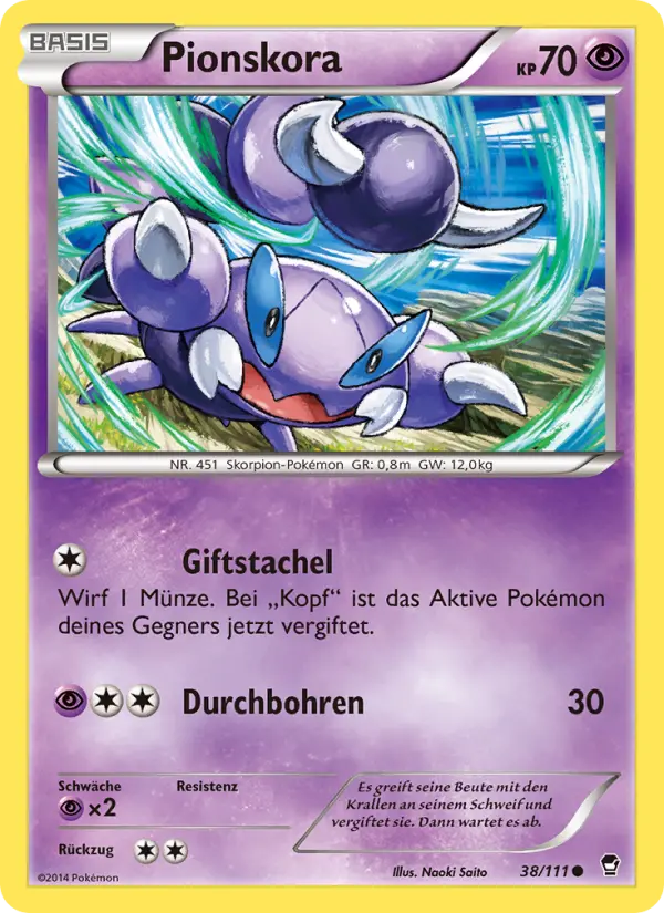Pionskora #38