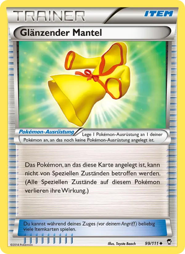 Glänzender Mantel #99