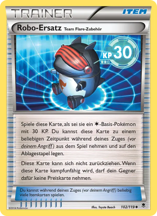 Robo-Ersatz Team Flare-Zubehör #102