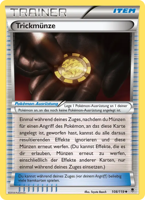 Trickmünze #108