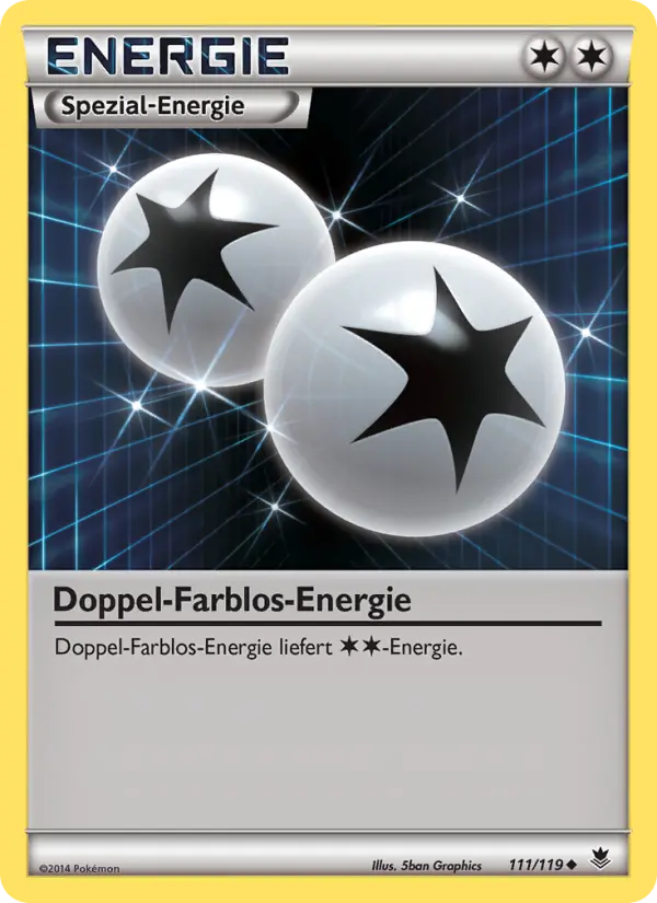 Double Colorless Energy #111
