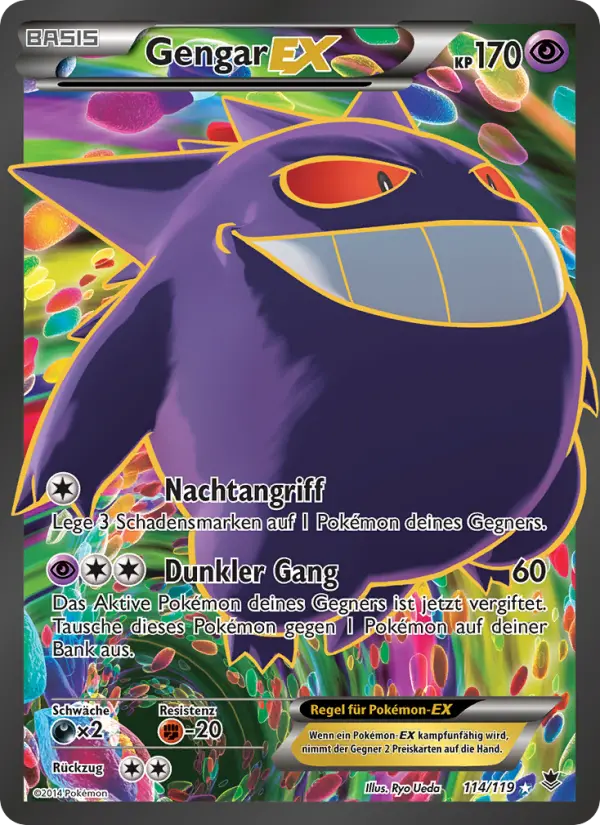 Gengar ex #114