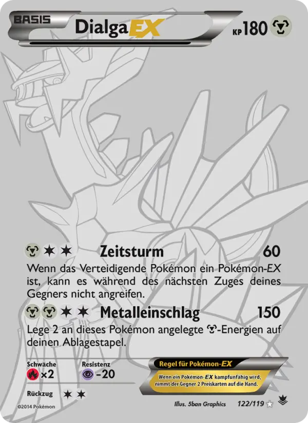 Dialga EX #122