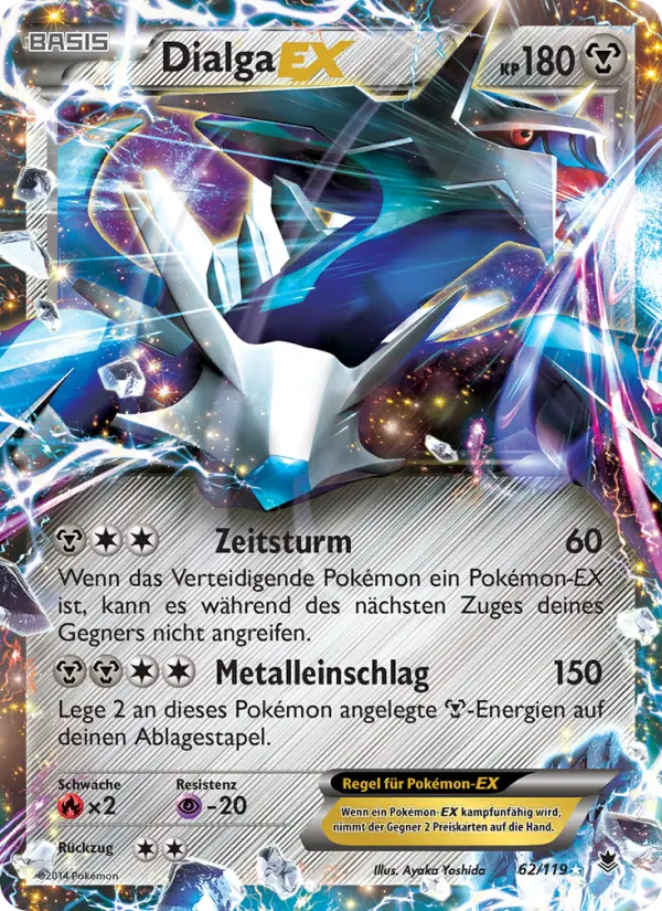 Dialga EX #62