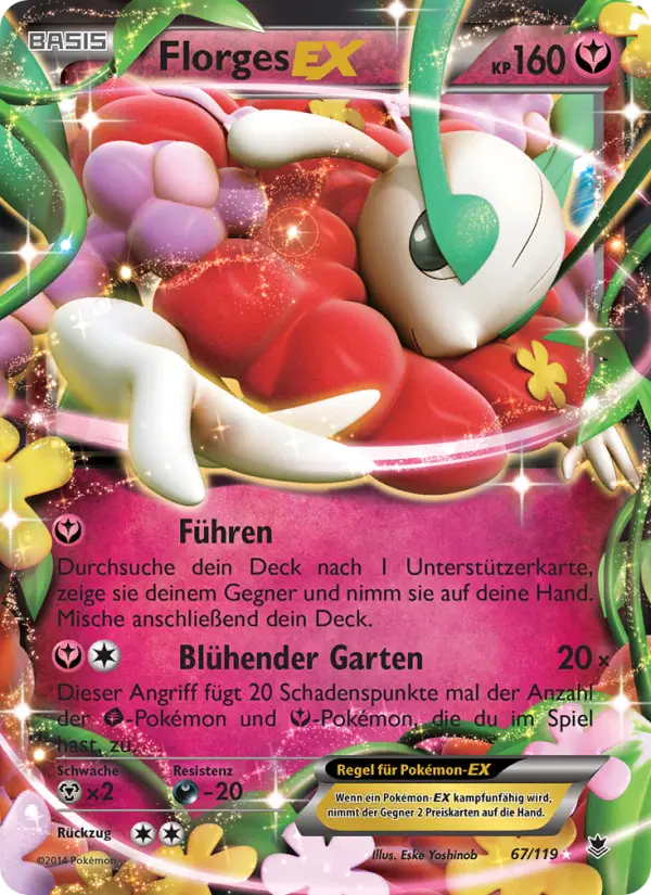Florges EX #67