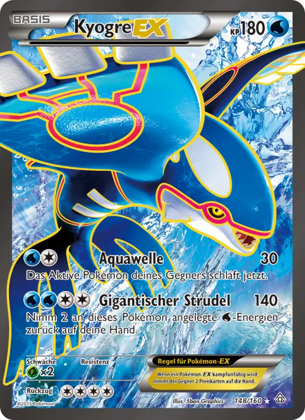 Kyogre ex #148