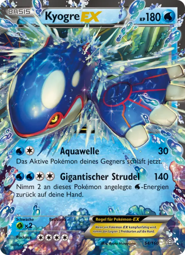 Kyogre ex #54