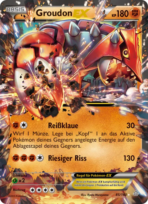 Groudon ex #85
