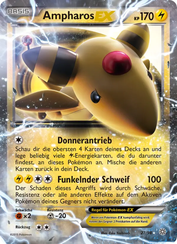 Ampharos EX #27