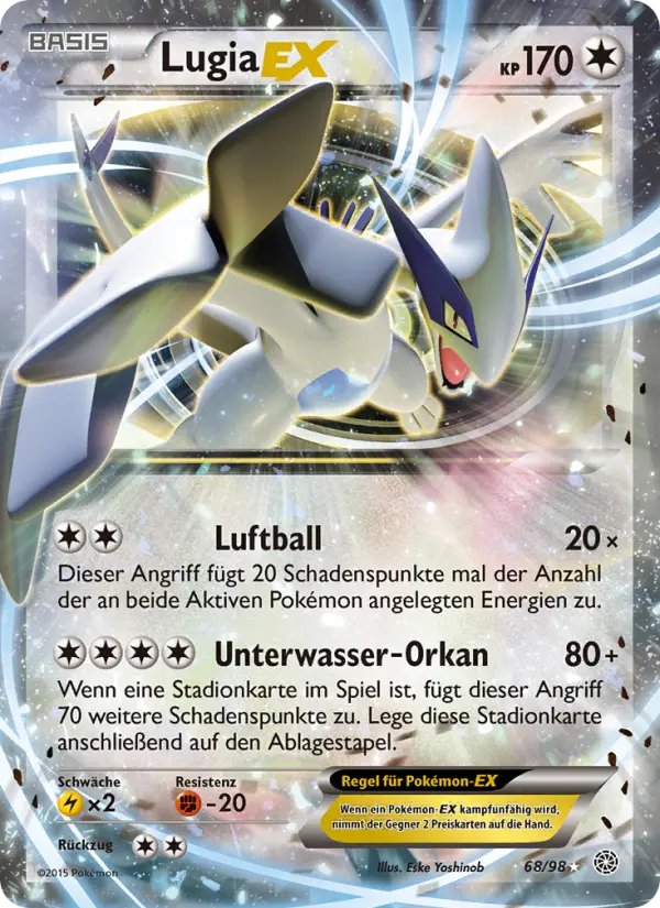 Lugia EX #68