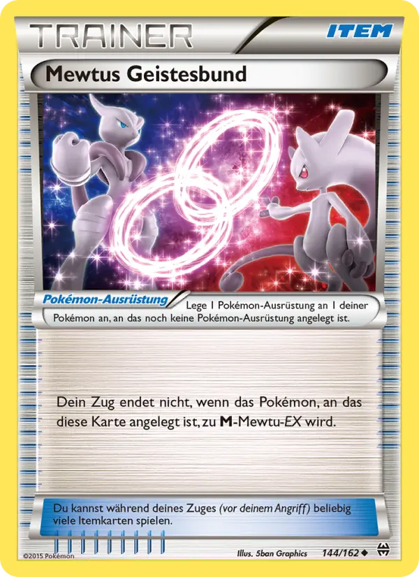Mewtus Geistesbund #144 — TURBOstart (Reverse Holo)