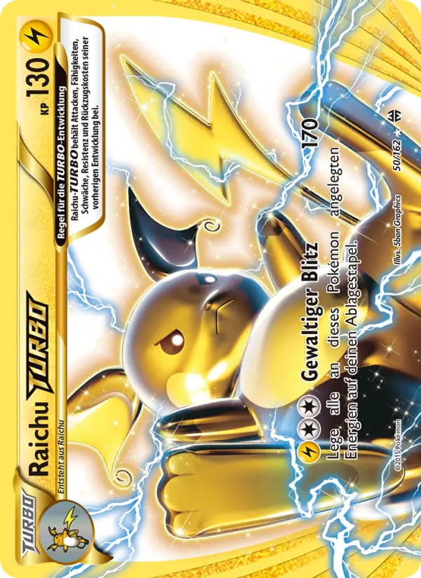 Raichu-TURBO #50 — TURBOstart