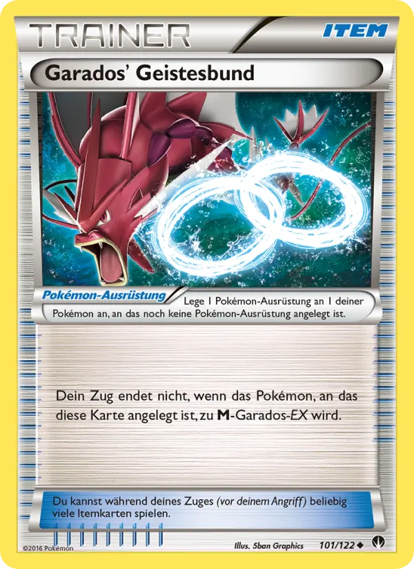 Garados' Geistesbund #101 — TURBOfieber (Reverse Holo)