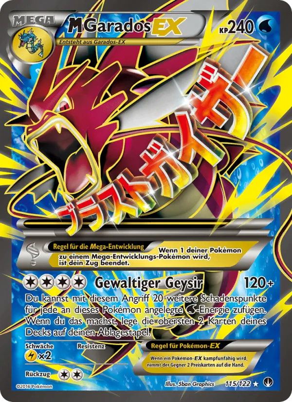 M-Garados EX #115