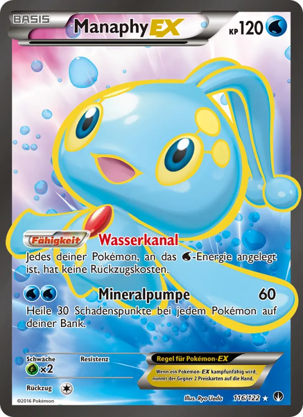 Manaphy EX #116