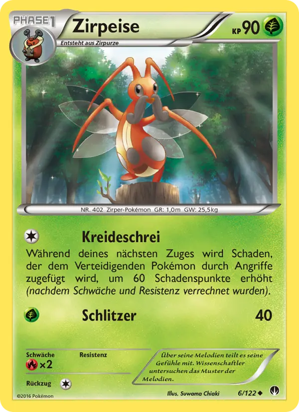 Zirpeise #6