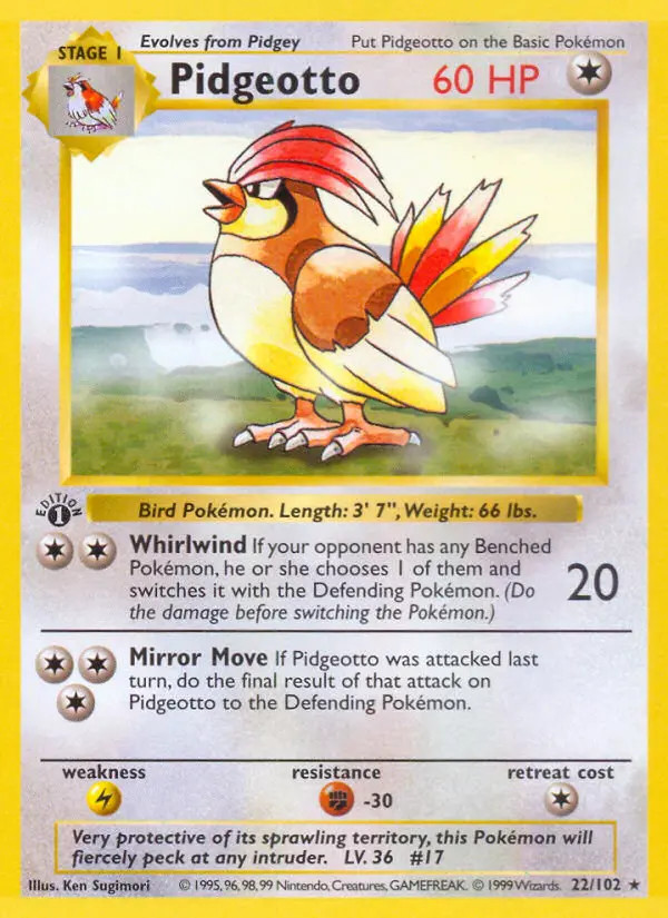Pidgeotto #22