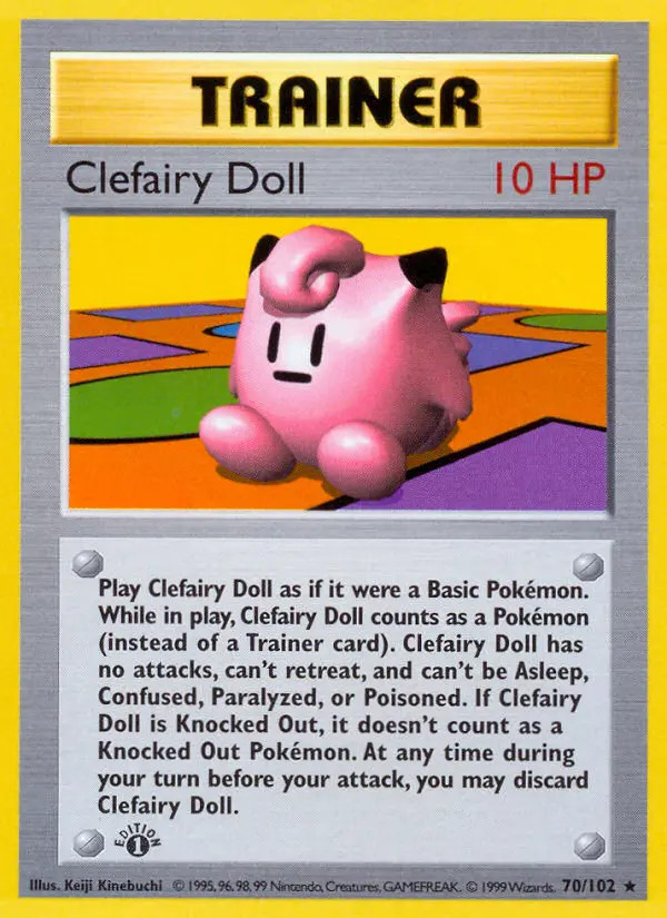 Clefairy Doll #70