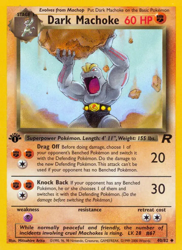 Dark Machoke #40