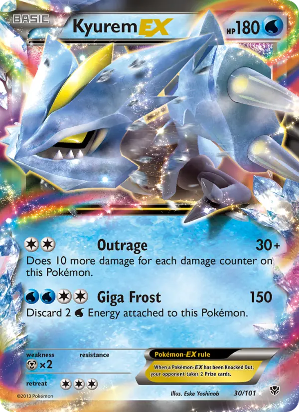 Kyurem EX #30