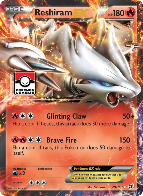 Reshiram EX #29