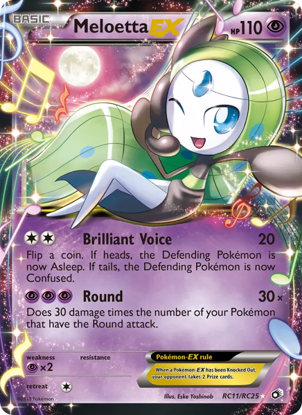 Meloetta EX #11