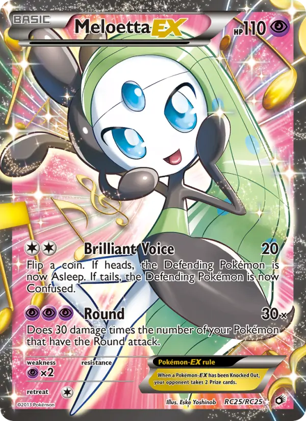 Meloetta EX #25