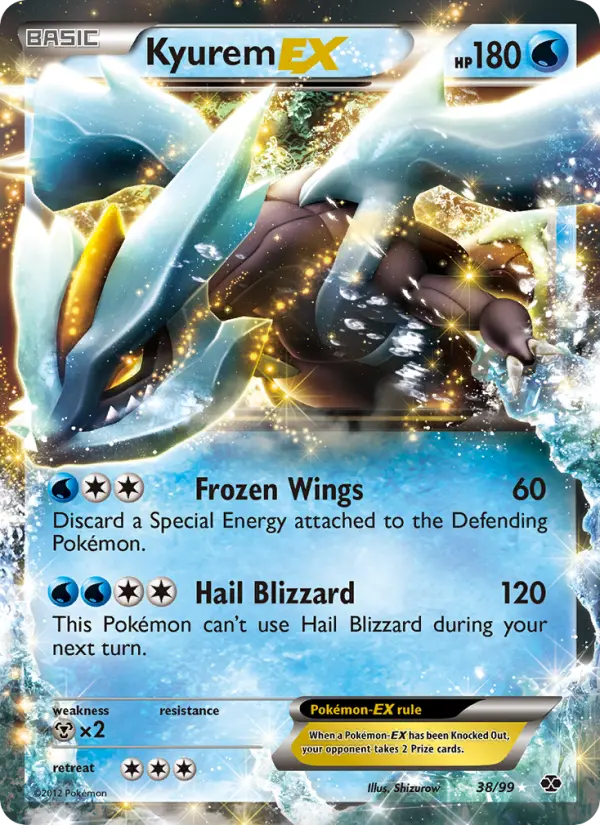 Kyurem EX #38