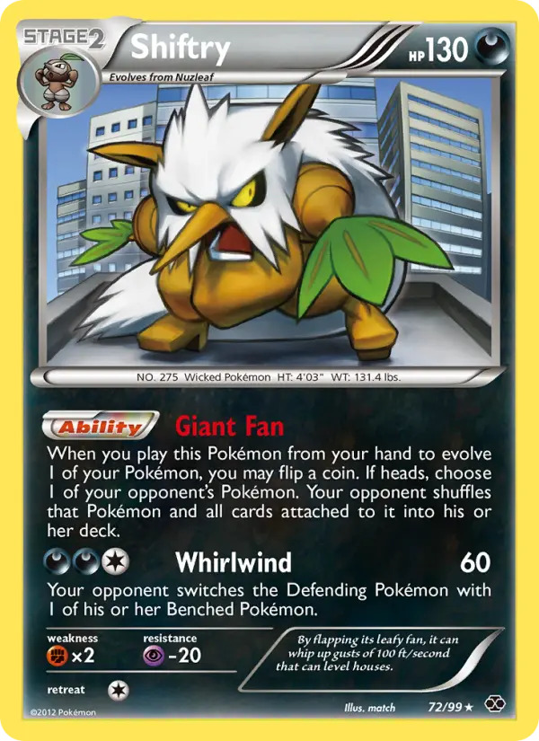 Shiftry #72
