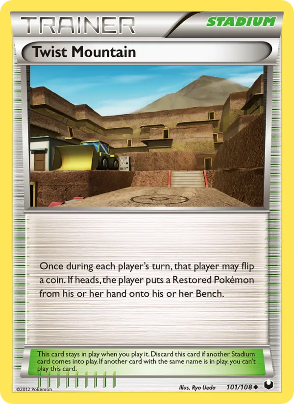 Twist Mountain #101 — Dark Explorers (Reverse Holo)