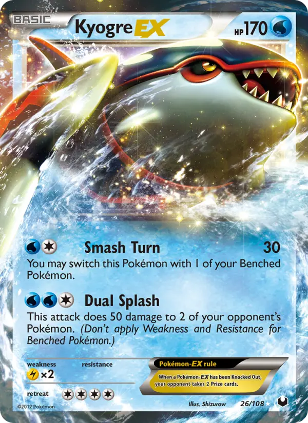 Kyogre EX #26