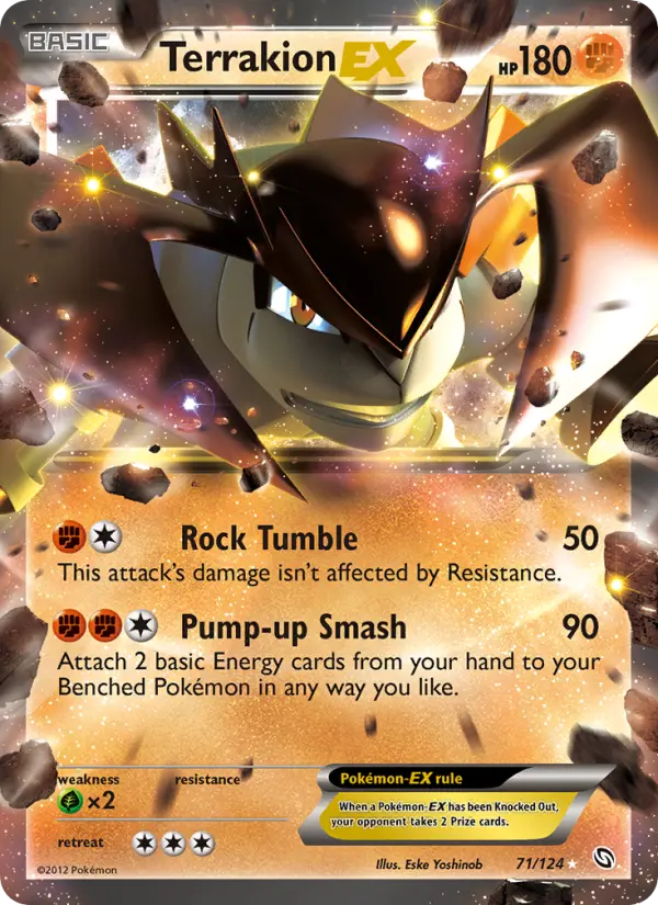 Terrakion EX #71