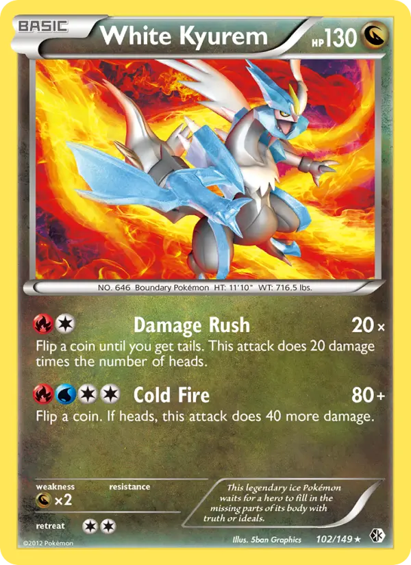 White Kyurem #102