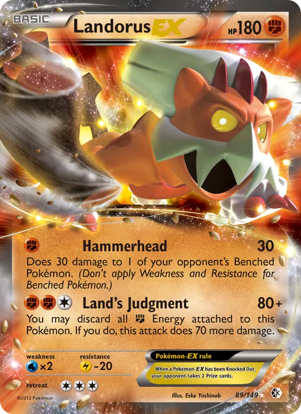 Landorus EX #89
