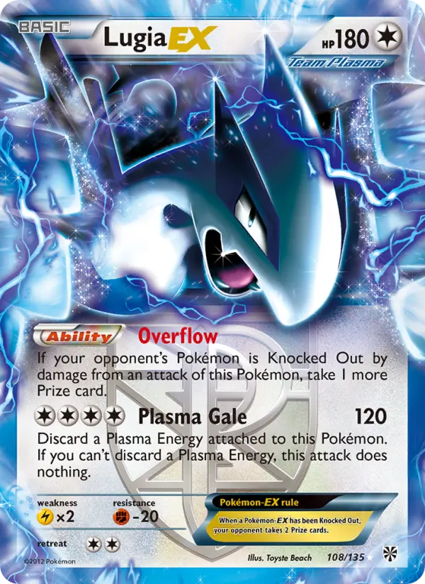 Lugia EX #108